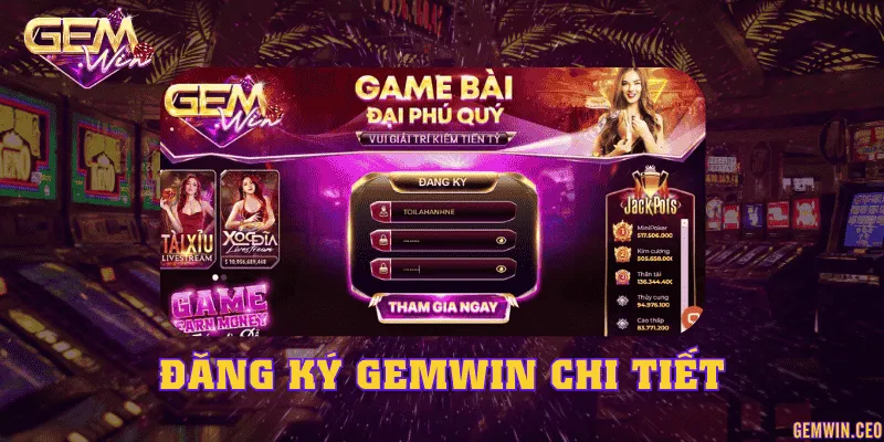 Đăng ký Gemwin